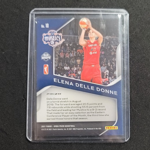 Elena Delle Donne Dominance green prizm WNBA Panini 2021