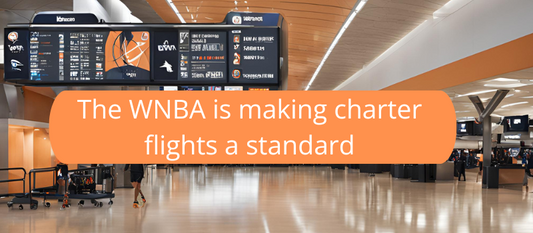 The WNBA is making charter flights a standard