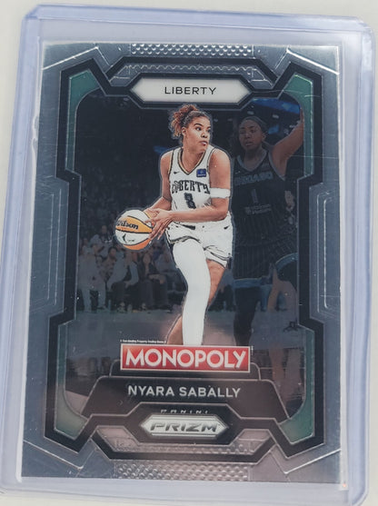2024 WNBA Nyara Sabally Monopoly Prizm basketball card