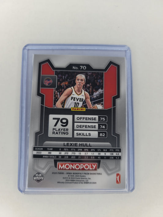 2024 WNBA Lexie Hull Monopoly Prizm basketball card