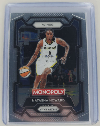 2024 WNBA Natasha Howard Monopoly Prizm basketball card