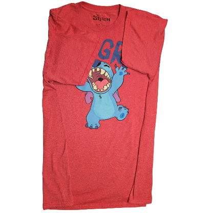 Hangry Stitch red men's XL T-shirt Disney