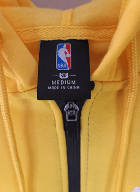 Los Angeles Lakers zip up hoodie Medium