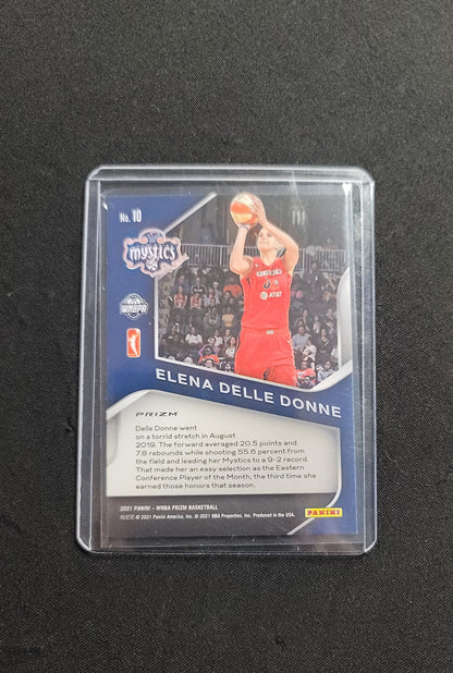 Elena Delle Donne Dominance green prizm WNBA Panini 2021