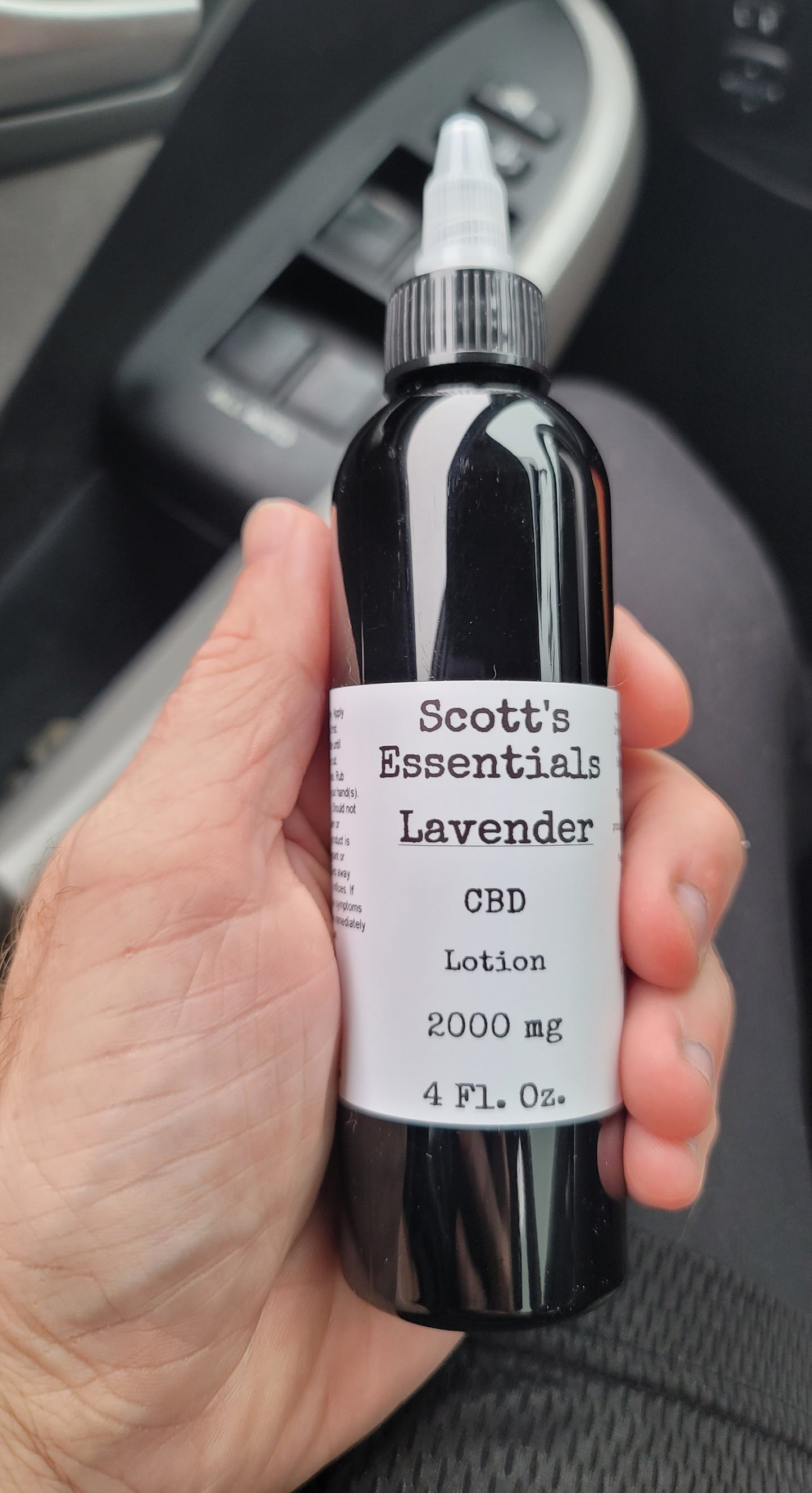 Lavender 2,000 mg CBD Lotion 4 oz.