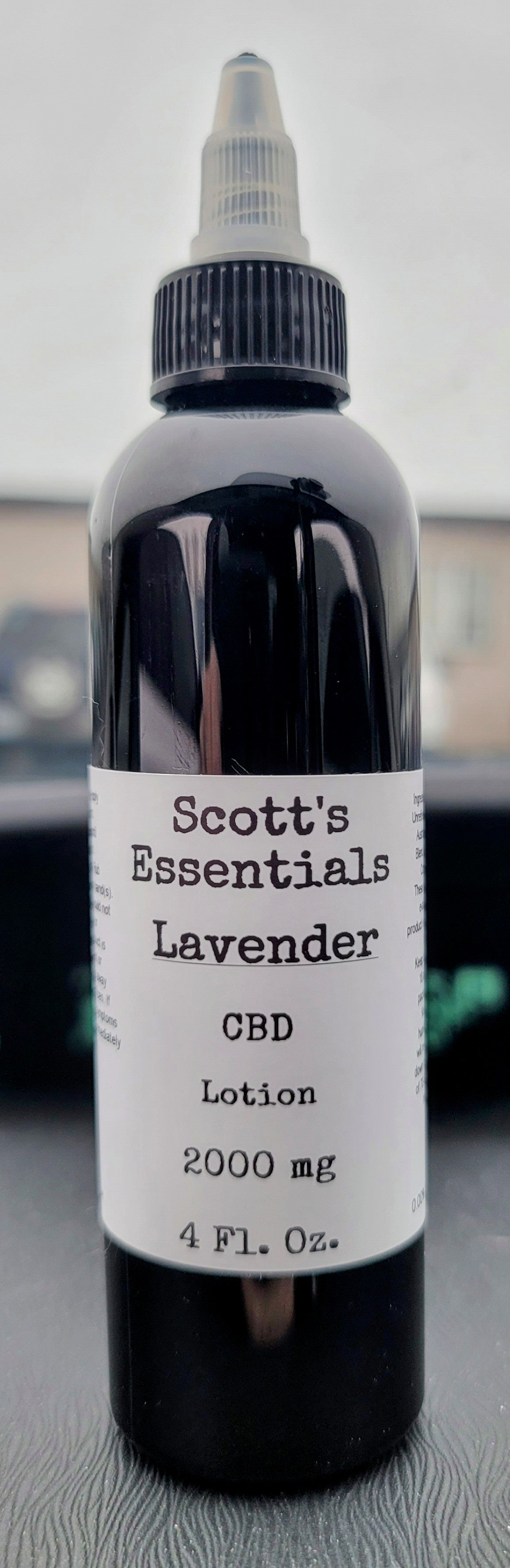 Lavender 2,000 mg CBD Lotion 4 oz.